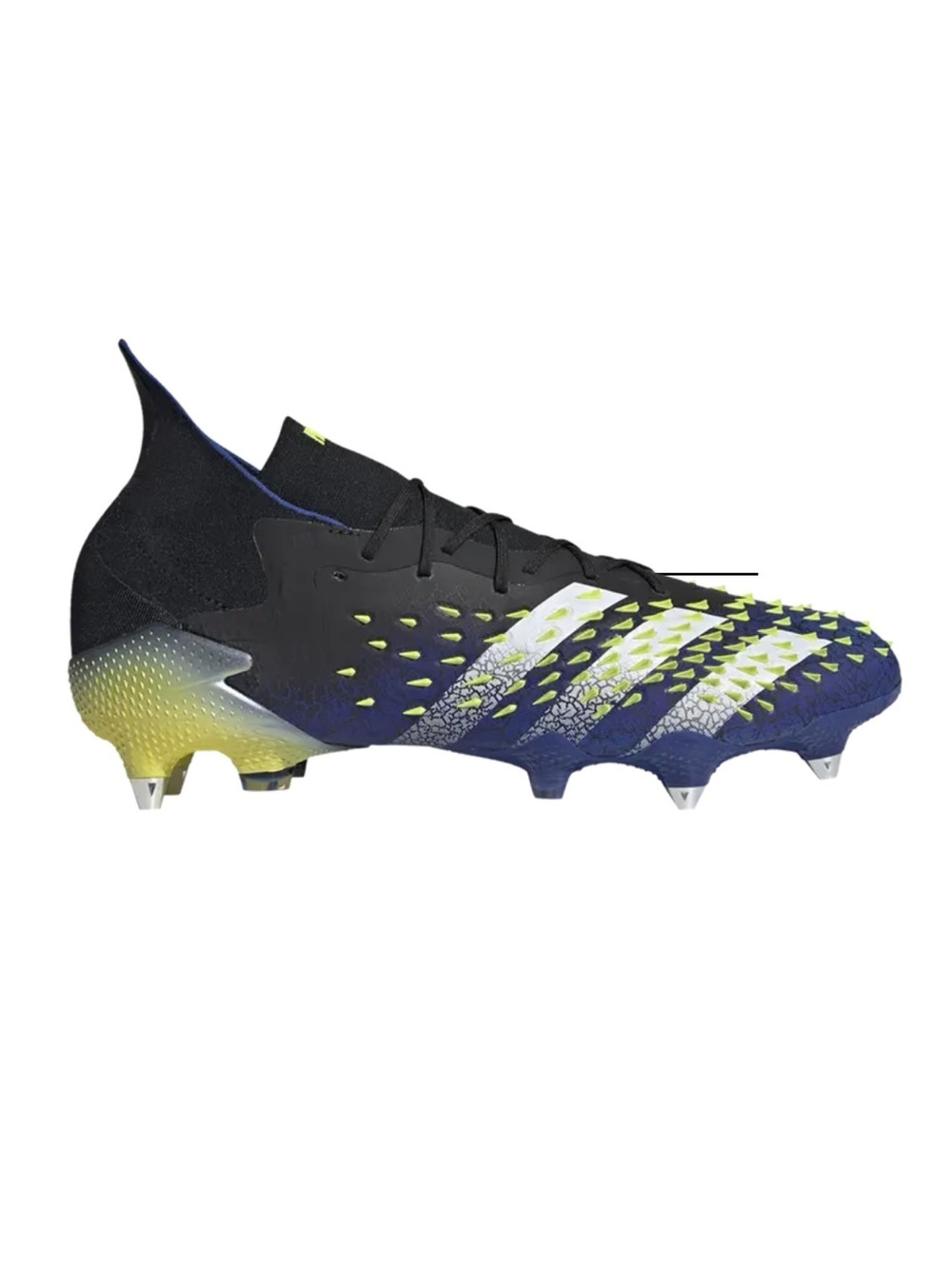 adidas men’s Predator Freak.1 SG 'Demonskin - Blue' football cleats size 10
